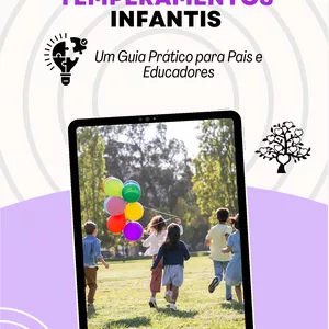 Imagem de capa para o Ebook COMPREENDENDO OS TEMPERAMENTOS INFANTIS 