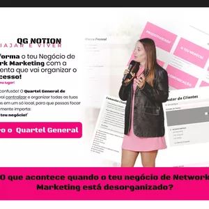Imagem de capa para o Curso online Quartel General de Negócios de Network Marketing