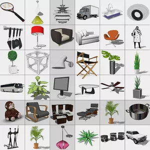 Imagem de capa para o Curso online Pix Models - SketchUp