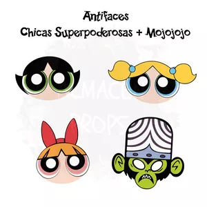 Imagen de portada para Curso online Kit imprimible de Máscaras CHICAS SUPERPODEROSAS y MOJOJOJO