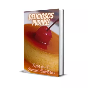 Imagem de capa para o Ebook Deliciosos Pudins!