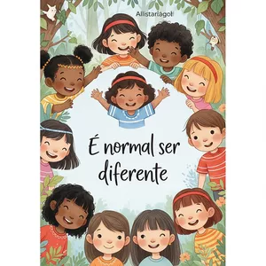 Imagem de capa para o Ebook E normal ser diferente 