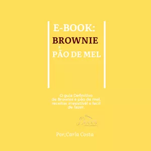 Imagem de capa para o Ebook E-Book De Brownie e Pão de Mel