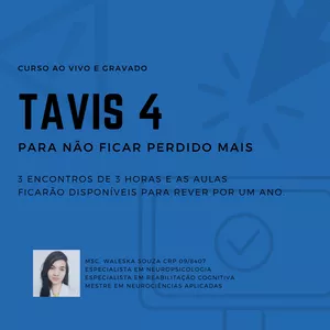 Imagem de capa para o Curso online TAVIS 4: Para não ficar perdido mais