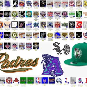 Imagen de portada para Ebook PACK 80 UNIDADES DISEÑO DE BORDADO NBA  CHICAGO LOS ANGELES ARIZONA PADRES CHAMPIONS NEW ERA CELTINGS WORLD WARRIORS BUCKS LOS DODGERS YANKEESS  NUEVA YORK