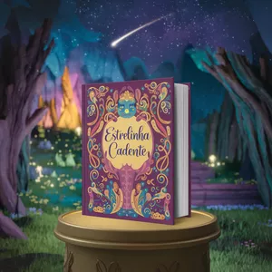 Imagem de capa para o Ebook Estrelinha Cadente - Mapa Astral Infantil