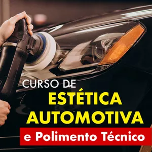 Imagem de capa para o Curso online Polimento Automotivo Profissional e Residencial