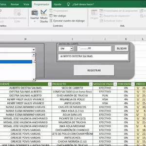 Imagen de portada para Curso online SISTEMA DE VENTAS PARA RESTAURANTE  EN EXCEL