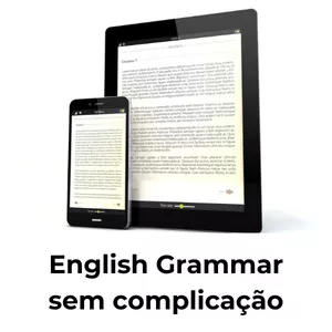 Imagem de capa para o Ebook English Grammar Sem Complicação