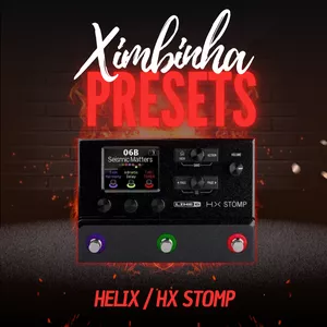 Imagem de capa para o Curso online Ximbinha Sound / Helix / Hx Stomp Presets
