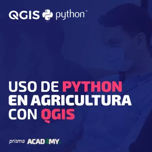 Imagen de portada para Curso online Uso de Python en Agricultura con QGIS