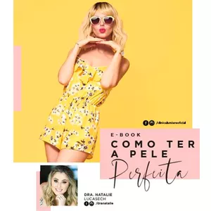Imagem de capa para o Ebook E-book como ter a pele perfeita