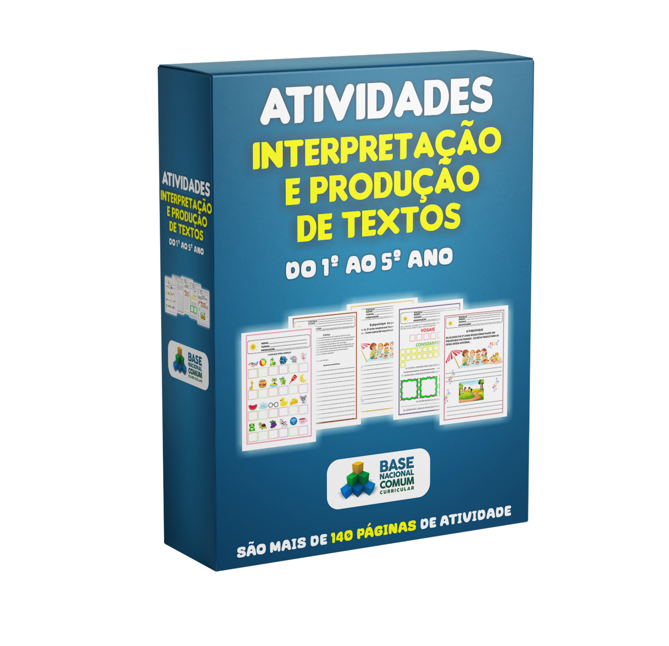 Atividades para leitura, interpretação e produção de texto.