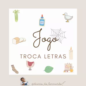 Imagem de capa para o Ebook TROCA LETRAS