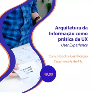 Imagem do curso Curso Arquitetura da Informação como Prática de UX - User Experience