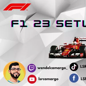 Imagem de capa para o Ebook F1 23 Setup Completo de Corrida (Seco)