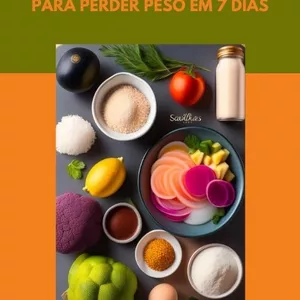 Imagem de capa para o Ebook 5 Receitas para emagrecer em 7 dias