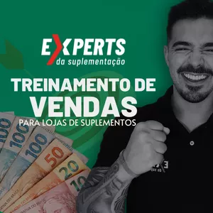 Imagem de capa para o Curso online Experts da Suplementação: Treinamento de Vendas para Lojas de Suplementos