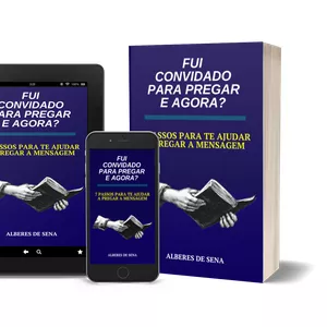 Imagem de capa para o Ebook FUI CONVIDADO PARA PREGAR E A GORA?