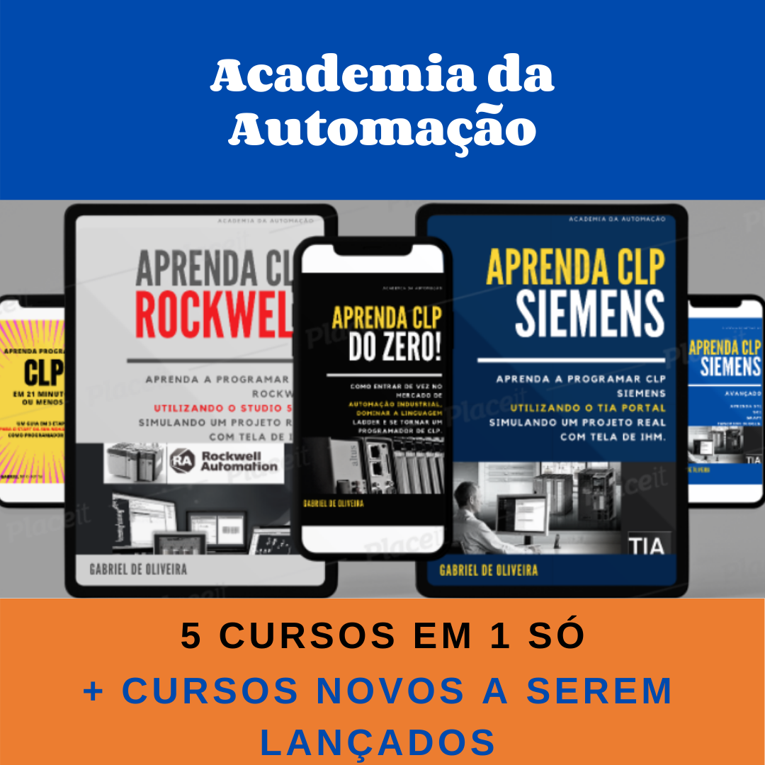 Academia da Automação CLP- Domine a Programação de CLP Curso diário - DIcas