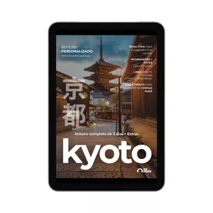 Imagem de capa para o Ebook Revista Guia de Viagem - Kyoto