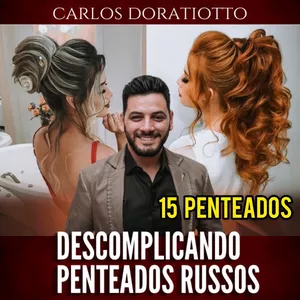 Imagem de capa para o Curso online Descomplicando Penteados Russos