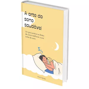 Imagem de capa para o Ebook A arte do sono saudável