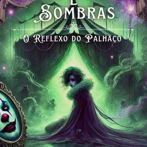 Imagem de capa para o Ebook Entre Risos e Sombras - O Reflexo do Palhaço