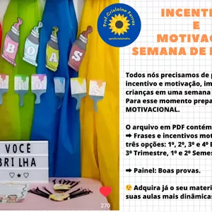 Imagem de capa para o Curso online INCENTIVO E MOTIVAÇÃO - SEMANA DE PROVAS 