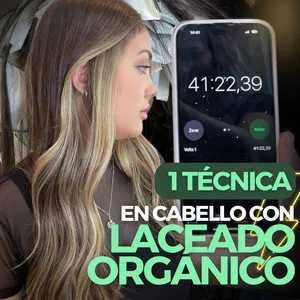 Imagen de portada para Curso online 1 Técnica Express en Cabello con Laceado Orgánico