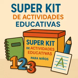 Imagen de portada para Curso online Super Kit de Actividades Educativas para Niños