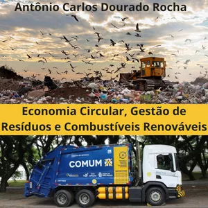 Imagem de capa para o Ebook Economia Circular, Gestão de Resíduos e Combustíveis Renováveis.