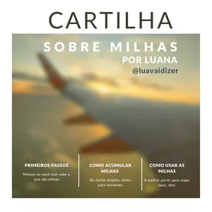 Imagem de capa para o Ebook Cartilha sobre Milhas