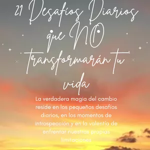 Imagen de portada para Ebook 21 Desafíios Diarios que no Transformarán tu Vida