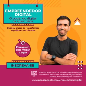 Curso EMPREENDEDOR DIGITAL: O poder do digital na suas mãos.