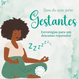 Imagem de capa para o Ebook Guia do Sono para Gestantes 