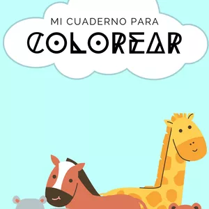 Imagen de portada para Ebook Cuaderno para colorear