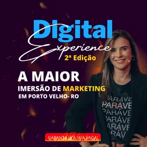 Imagem de capa para o Evento presencial DIGITAL EXPERIENCE 2.0