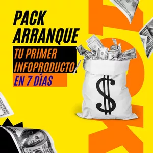 Imagen de portada para Ebook Pack Arranque: Tu Primer Infoproducto en 7 Días | Hugo Jorge