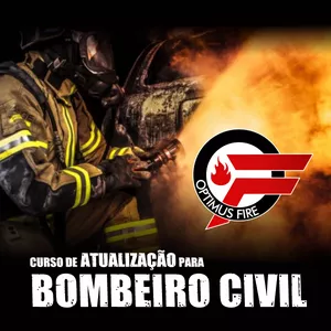 Imagem de capa para o Curso online Curso de  Atualização para Bombeiro Profissional Civil