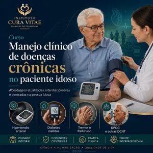 Imagem do curso Manejo clínico de doenças crônicas no paciente idoso
