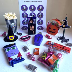 Imagem de capa para o Ebook Kit de Lembrancinhas HALLOWEEN 