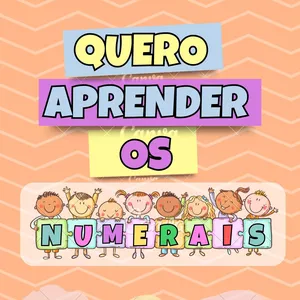 Imagem de capa para o Ebook Quero Aprender os Numerais - De 1 a 20 