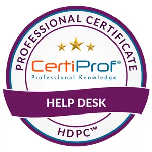 Imagen de portada para Curso online Examen de certificicación internacional Help Desk 