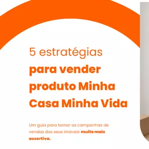 Imagem de capa para o Ebook 5 estratégias para vender Minha Casa Minha Vida