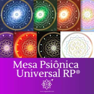 Imagem de  Mesa Psiônica  Universal  (MPU) criado por Régia Prado RP. Sistema de Mesas e Portais Psion RP na hotmart