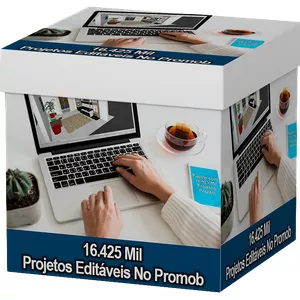 Imagem de capa para o Curso online Pacote 16 Mil Projetos Editáveis Promob