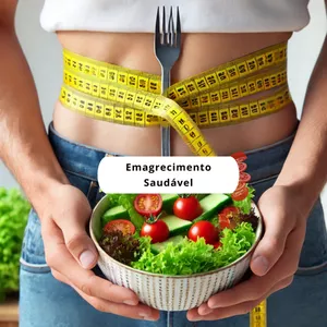 Imagem de capa para o Ebook Emagreça com Saúde: Guia Prático para Perder Peso de Forma Sustentável