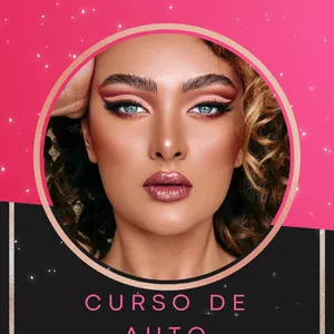 Imagem de capa para o Ebook "Beleza em Foco: Curso de Automaquiagem "