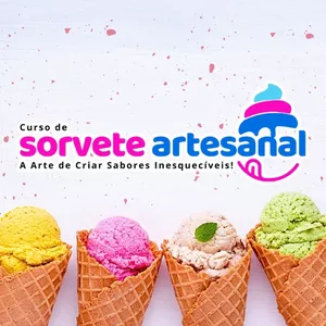 Imagem de capa para o Curso online Curso de Sorvete Artesanal